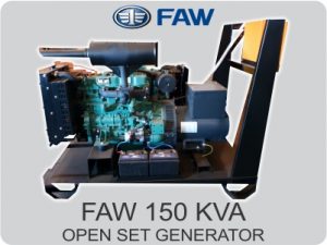 FAW 150 KVA OPEN SET GENERATOR