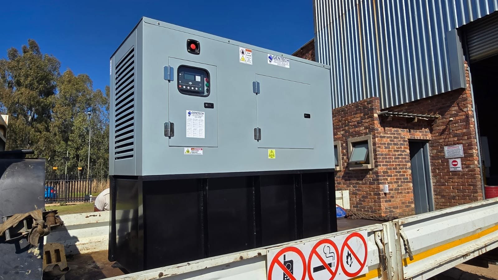 50 kVA FAW generator with 1000 litre fuel tank for Botswana
