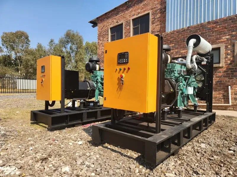 GenTech SA open diesel generator installation